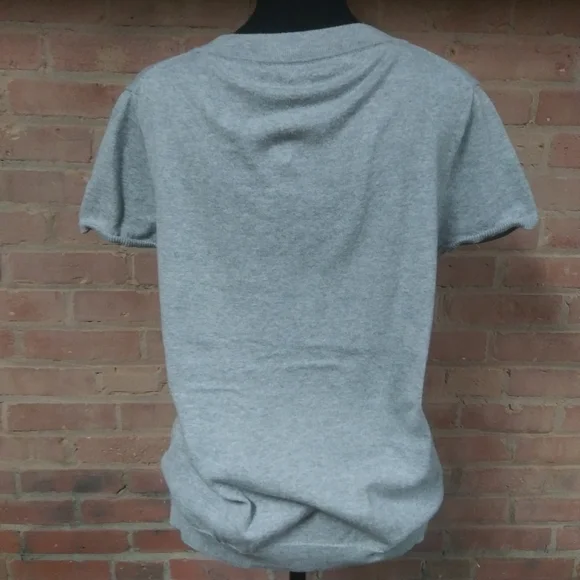 J. Crew | HP🎈Tie-up S/S Sweater Bundle Green Grey - Picture 6 of 8